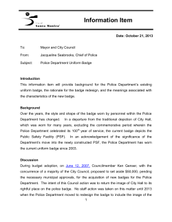 Council Meeting: October 23, 2001