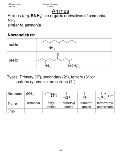 Amines