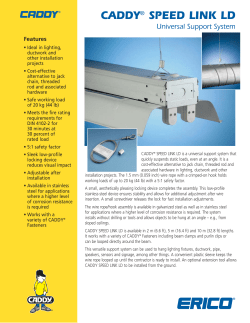 caddy® speed link ld