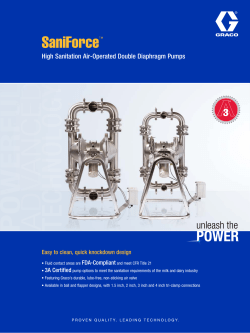 338499EN-F SaniForce High Sanitation Air-Operated