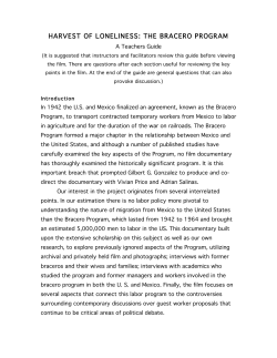 Harvest of Loneliness Teachers Guide