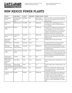 new mexico power plants