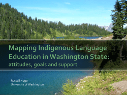 presentation on indigenous languages