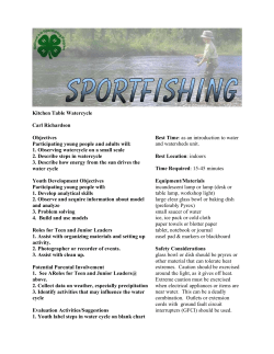 Kitchen Table Water Cycle