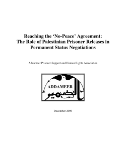 Reaching the `No-Peace` Agreement: The Role of