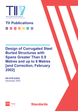 Design of Corrugated Steel Buried Structures with