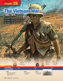 Chapter 26: The Vietnam War, 1954-1975