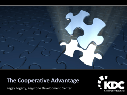 Peggy Fogarty - Cornell University Cooperative Enterprise Program