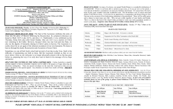 MESSAGE FROM DEACON TOM: The feast of the Ascension