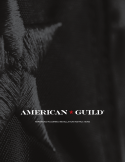 hardwood flooring installation instructions