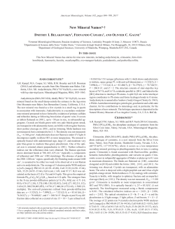 Full Text - American Mineralogist