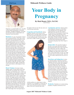 Your Body In Pregnancy