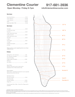 Clementine Courier 917-681