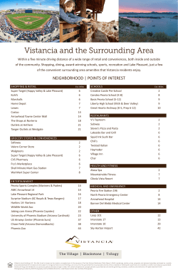 Surrounding Area Map