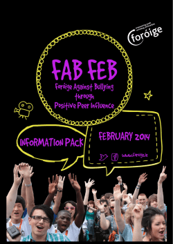 F.A.B. February Booklet