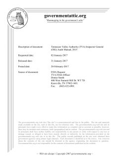 (TVA) Inspector General