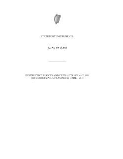 STATUTORY INSTRUMENTS. S.I. No. 479 of 2015