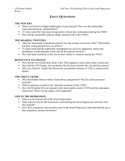 essay questions - Spring Branch ISD