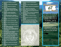 Pennsylvania - 67 Counties