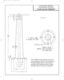 FS, Ext Stems, Chain Wheels, T Handle Wrenches