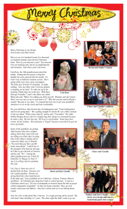 Merry Christmas to our friends from Leslee and Allen Unruh Here we