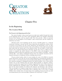 The Creation Myths