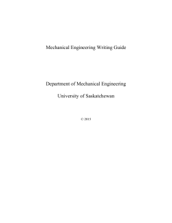 ME Writing Guide - College of Engineering