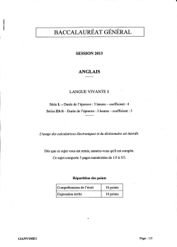 baccalaureat general