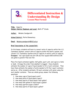 Capacity