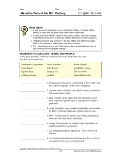 Chapter Review - Celina City Schools