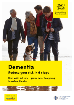 Dementia - Health in Wales