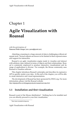 Roassal - PharoBooks project!