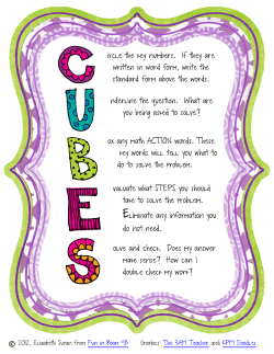 ircle the key numbers. If they are written in word form, write the
