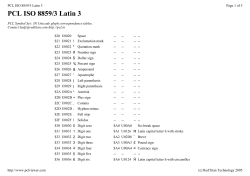 PCL ISO 8859/3 Latin 3