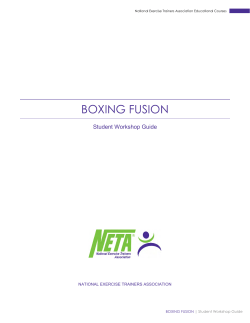 Boxing Fusion - National Exercise Trainers Association