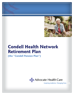 Condell Health Network Retirement Plan