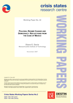 Policing, Regime Change and Democracy: Reflections