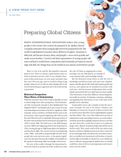 Preparing Global Citizens