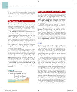 The Coastal Zone Origin and Nature of Waves