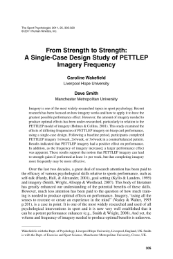 From Strength to Strength: A Single-Case Design