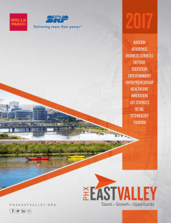 Economic Profile - PHX East Valley