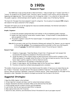Graphic Organizer