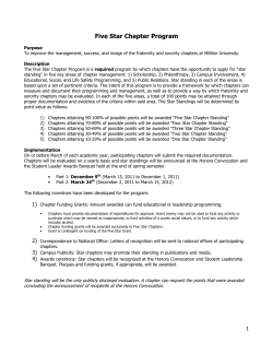 Five Star Expectations