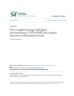 Time-weighted average solid-phase microextraction (TWA