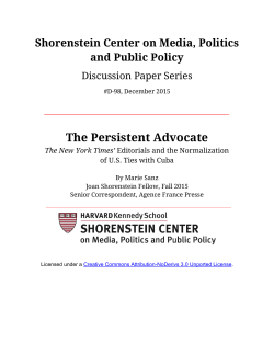 The Persistent Advocate