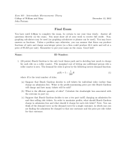 Final - John M Parman - College of William and Mary