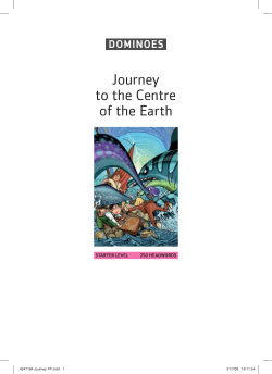 Journey to the Centre of the Earth