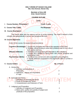 HOLY CROSS OF DAVAO COLLEGE Sta. Ana Avenue, Davao City