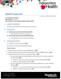 Ibrance - Magellan Rx