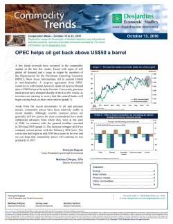 OPEC helps oil get back above US$50 a barrel